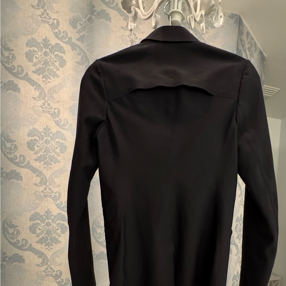 Athleta Interstellar Blazer in Black SZ 2 - Picture 3 of 9